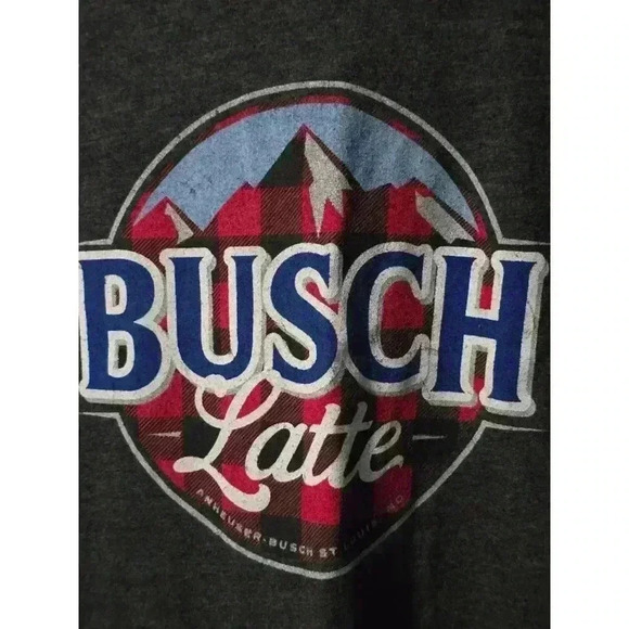 Women's Brew City Busch‎ T-Shirt Large Gray - Picture 2 of 4
